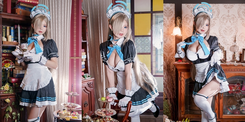 Yuki Neko 雪貓 Ichinose Asuna Maid Cover