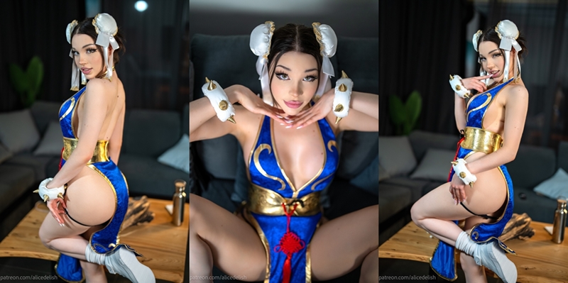 Alice Delish Chun Li Cover
