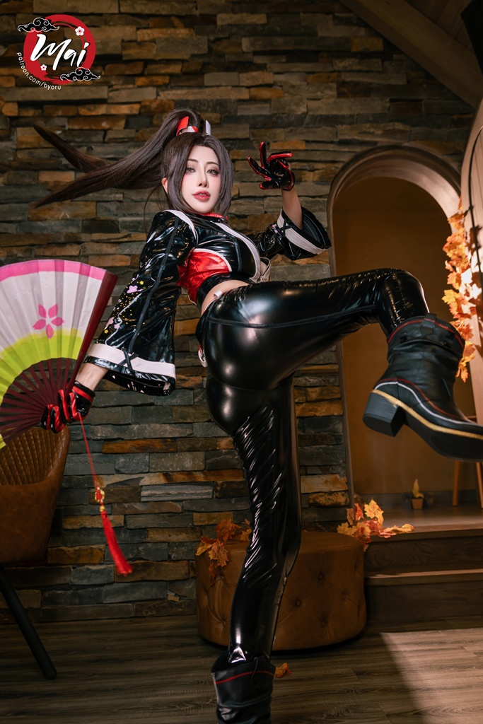 Byoru - Mai Shiranui Black Outfit - Mitaku photo 1-3