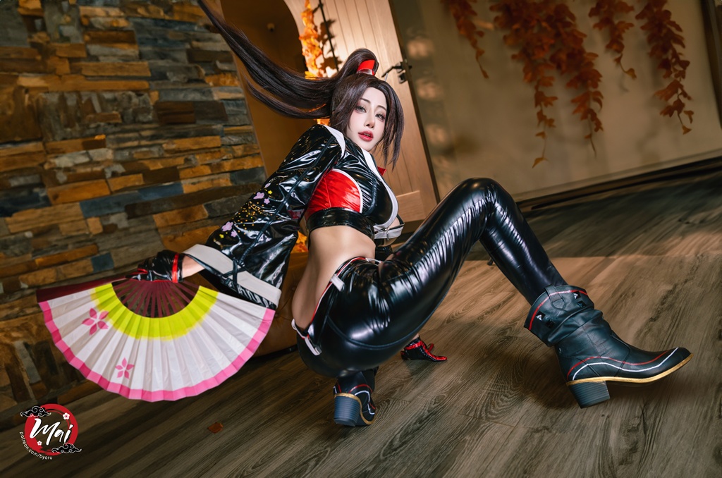 Byoru - Mai Shiranui Black Outfit - Mitaku photo 1-6