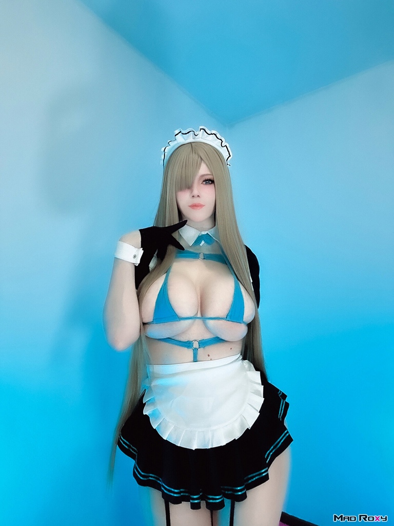Mad Roxy - Ichinose Asuna Maid - Mitaku photo 1-4
