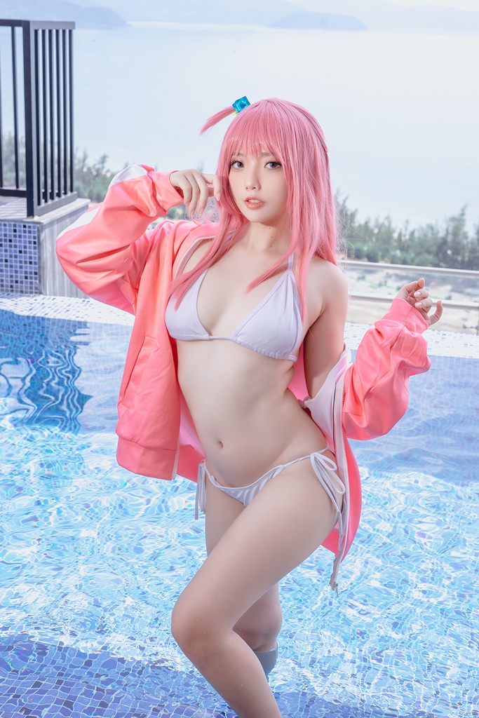 Messie Huang - Bocchi Swimsuit - Mitaku photo 1-12
