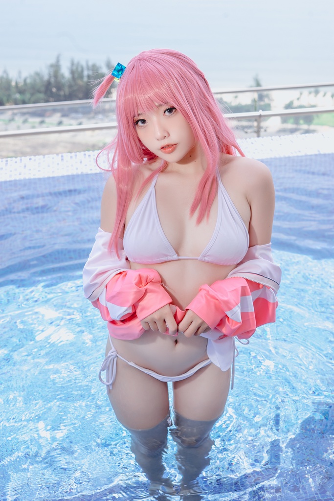 Messie Huang - Bocchi Swimsuit - Mitaku photo 1-14