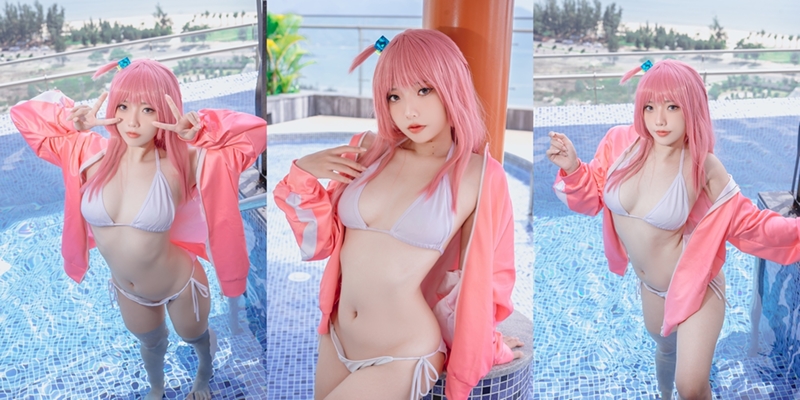 Messie Huang - Bocchi Swimsuit - Mitaku