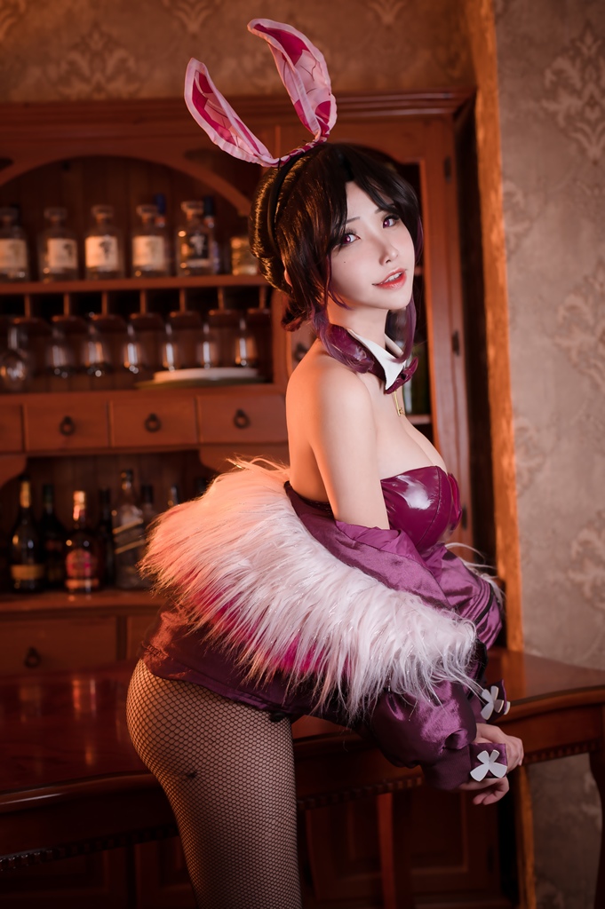 Plant Lily - Shinobu Kocho Bunny Suit - Mitaku photo 1-3
