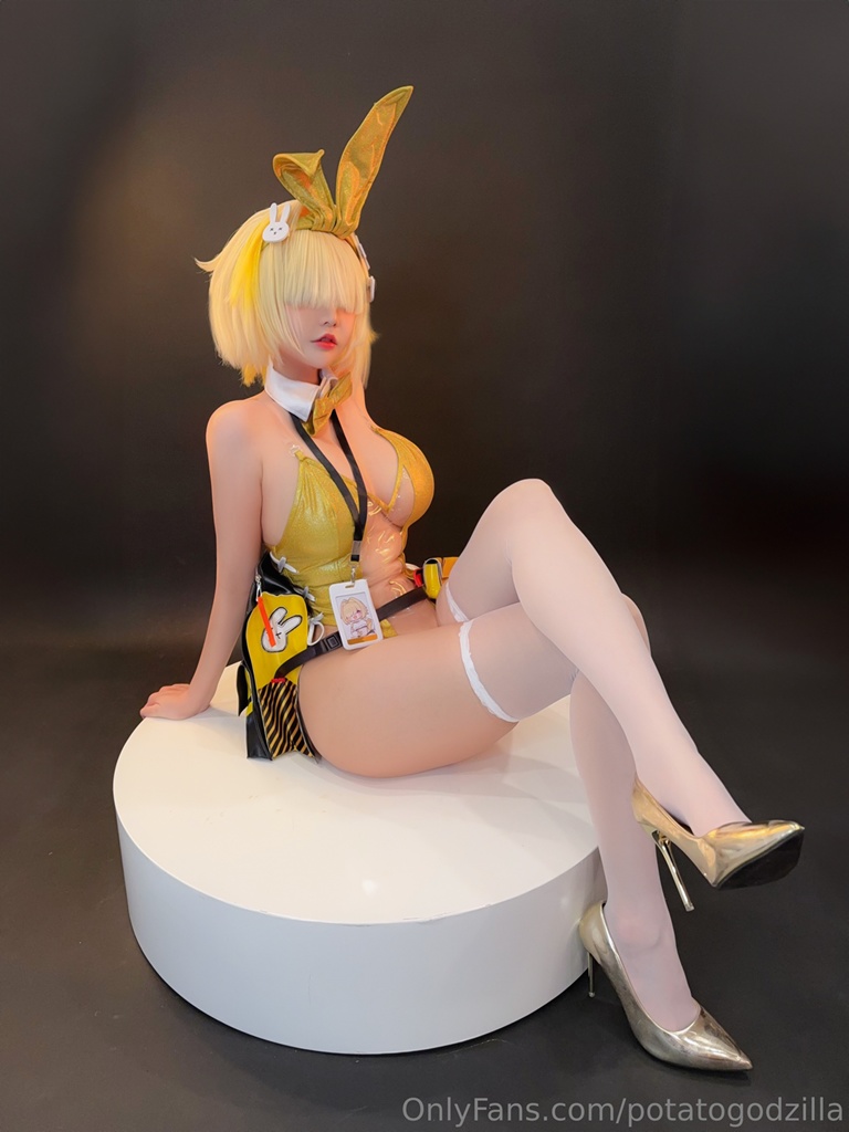 Potato Godzilla - Elegg Bunny Suit - Mitaku photo 1-10