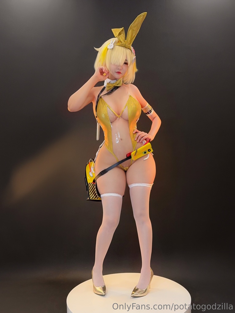 Potato Godzilla - Elegg Bunny Suit - Mitaku photo 1-3