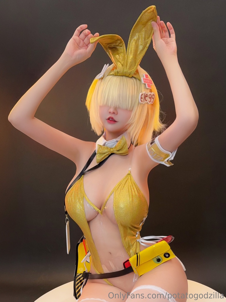 Potato Godzilla - Elegg Bunny Suit - Mitaku photo 1-6