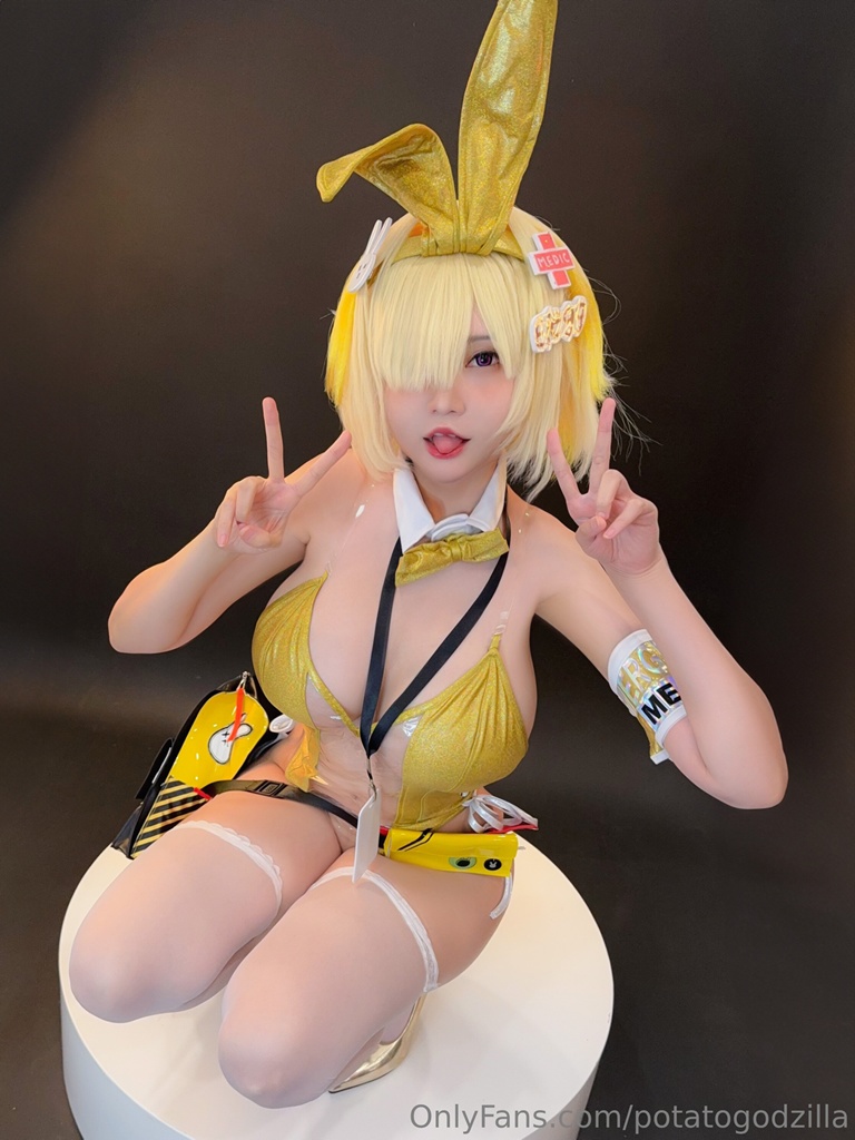 Potato Godzilla - Elegg Bunny Suit - Mitaku photo 1-7