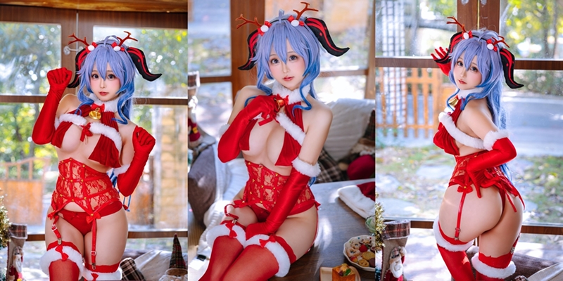 Rinaijiao 日奈娇 Ganyu Xmas Cover