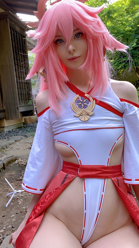 Vinnegal - Yae Miko - Mitaku photo 7-8