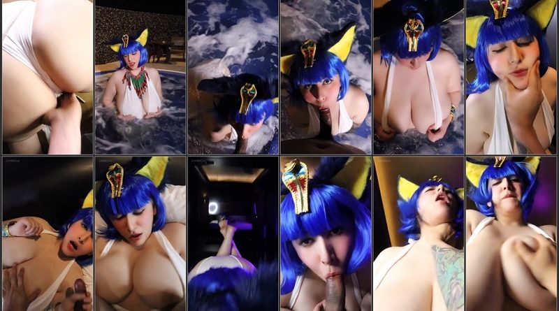 Jocy Cosplay Ankha Cover