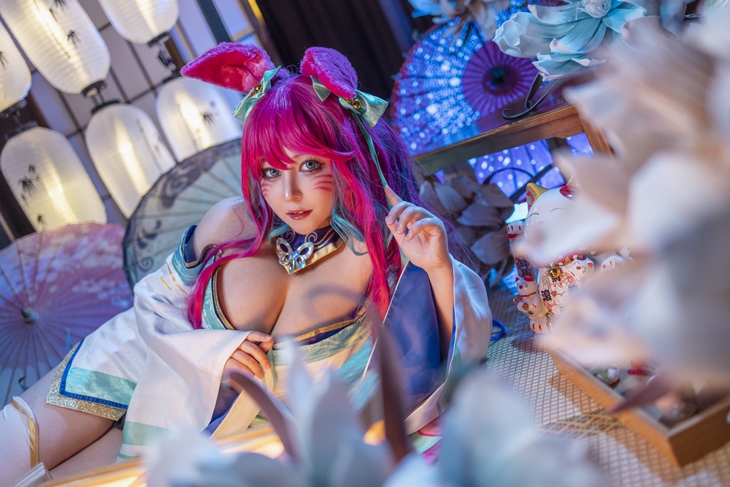Kaneko 咔喵 - Spirit Blossom Ahri - Mitaku photo 1-15