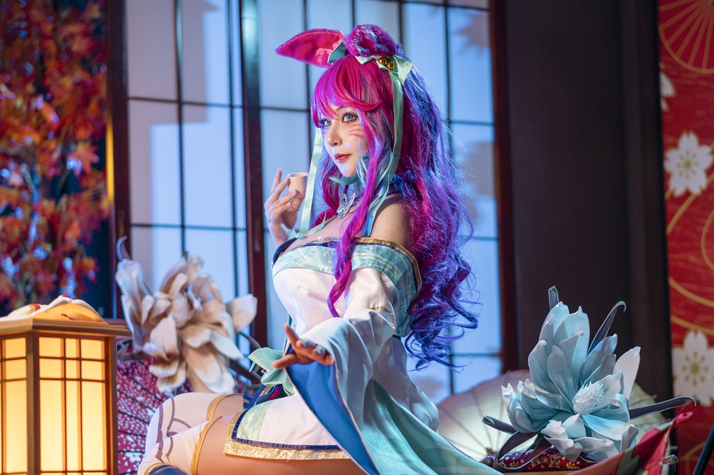 Kaneko 咔喵 - Spirit Blossom Ahri - Mitaku photo 1-5