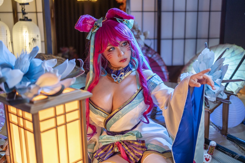 Kaneko 咔喵 - Spirit Blossom Ahri - Mitaku photo 1-8