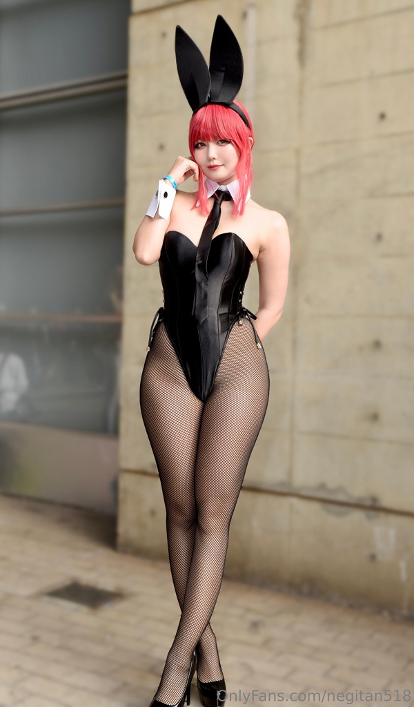 Negi Kujyo - Makima Bunny Suit - Mitaku photo 1-3