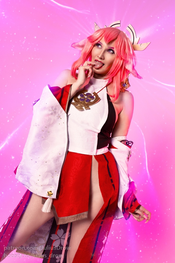 Julius Drow - Yae Miko - Mitaku photo 1-5