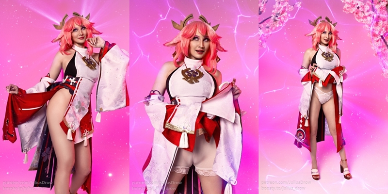 Julius Drow - Yae Miko - Mitaku