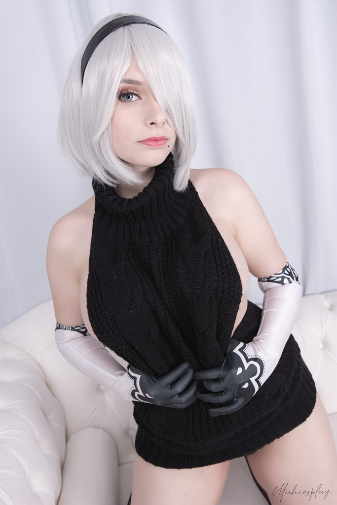 Miih Cosplay - 2B Virgin Killer - Mitaku photo 1-0