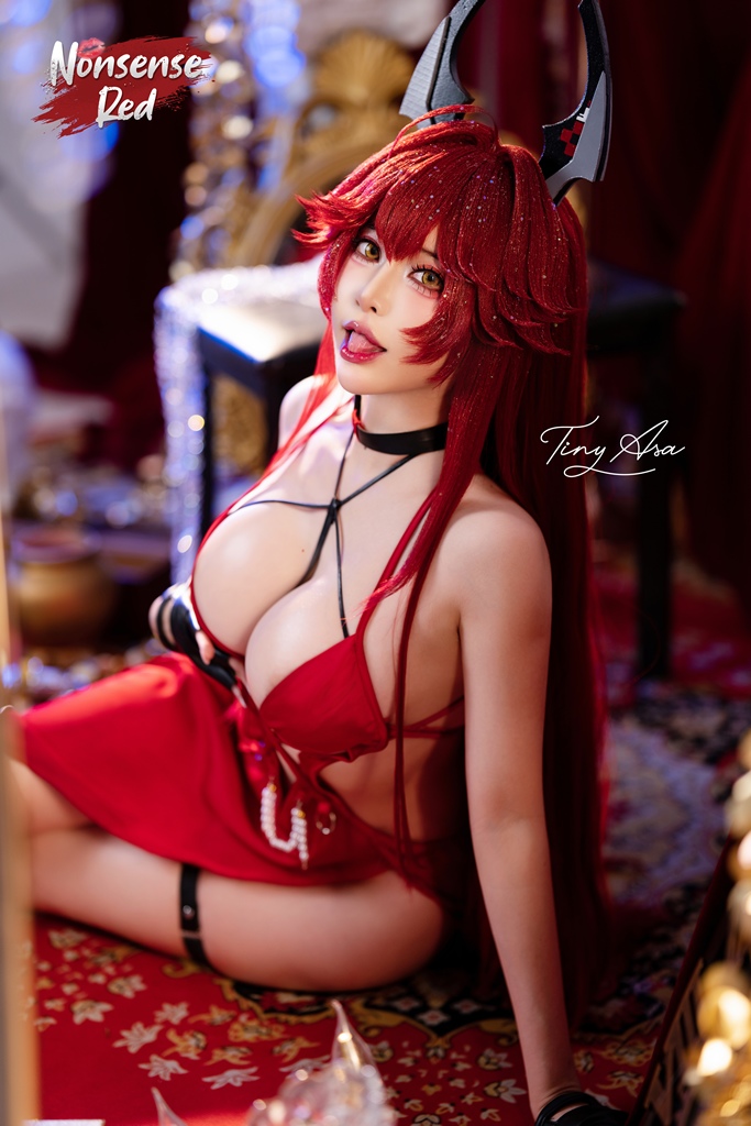 Tiny Asa - Red Hood Nonsense Red (NIKKE) - Mitaku photo 2-0
