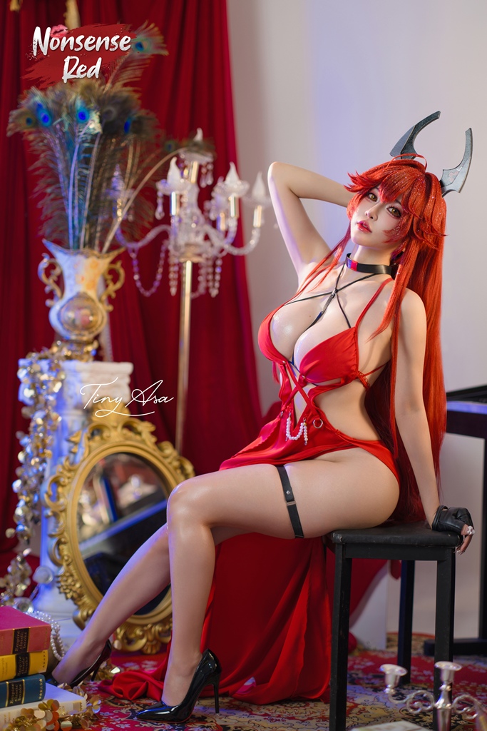 Tiny Asa - Red Hood Nonsense Red (NIKKE) - Mitaku photo 1-4