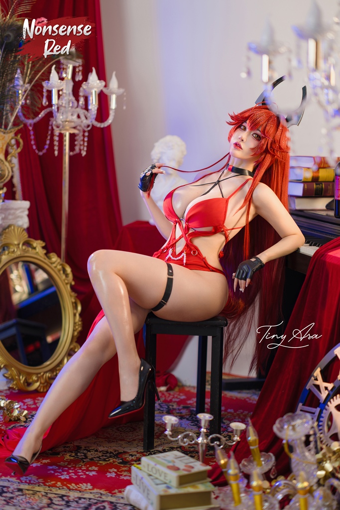 Tiny Asa - Red Hood Nonsense Red (NIKKE) - Mitaku photo 1-6