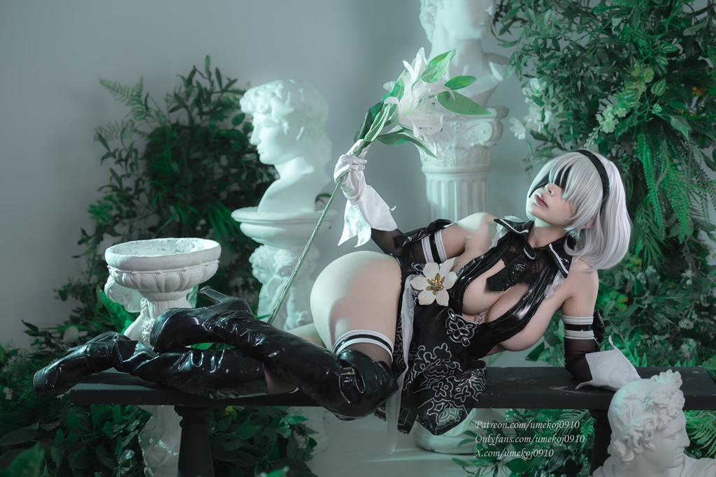Umeko J - Eve 2B Dress (Stellar Blade) - Mitaku photo 1-5