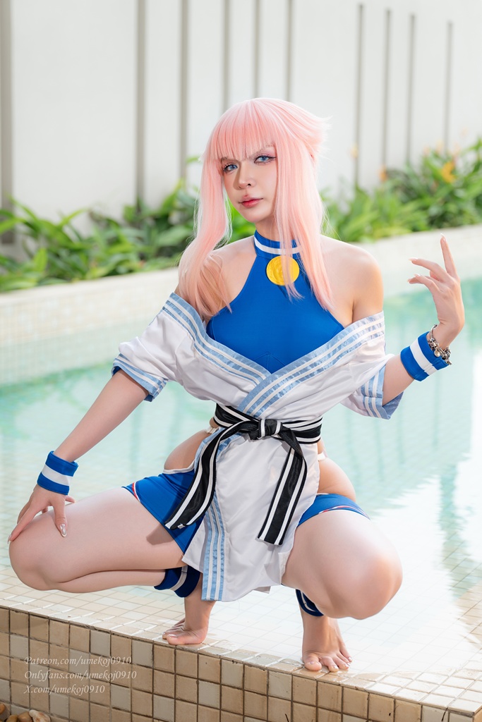Umeko J - Manon Swimsuit (Street Fighter) - Mitaku photo 1-3