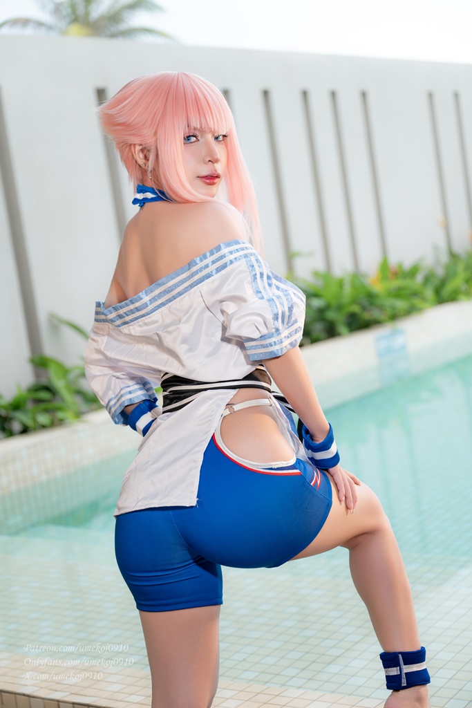 Umeko J - Manon Swimsuit (Street Fighter) - Mitaku photo 1-6