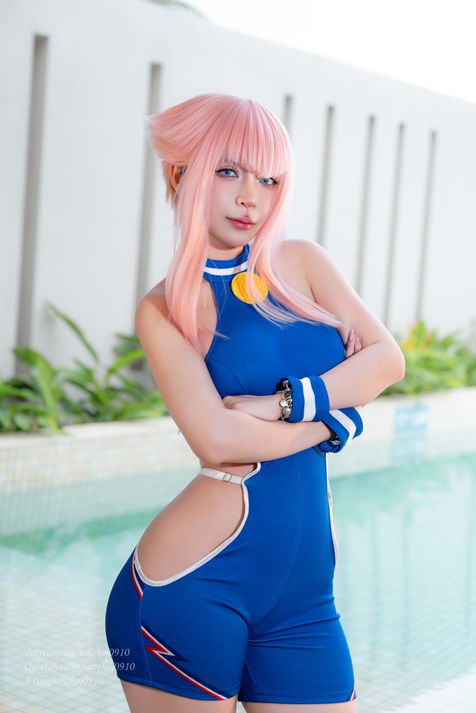 Umeko J - Manon Swimsuit (Street Fighter) - Mitaku photo 1-8