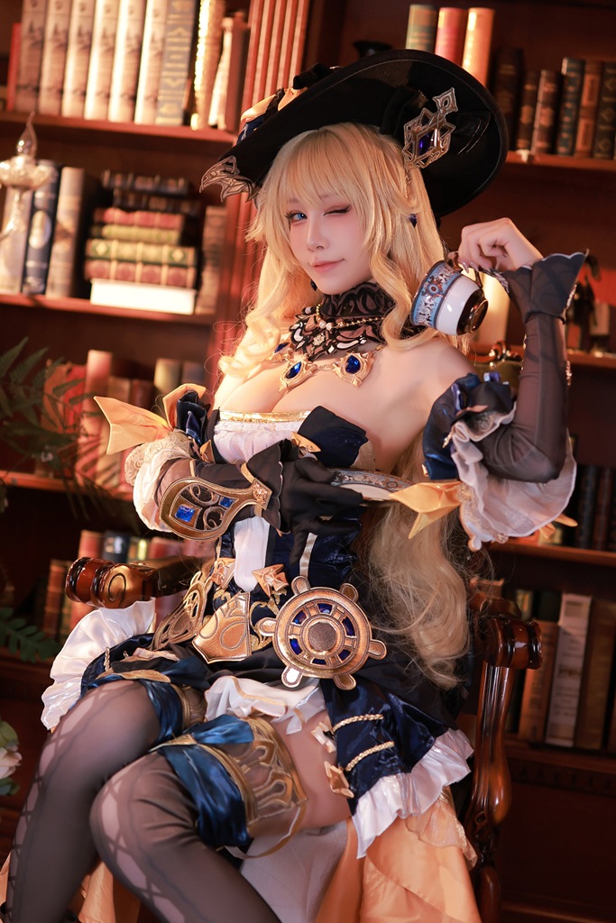 Aqua 水淼 - Navia (Genshin Impact) - Mitaku photo 1-11