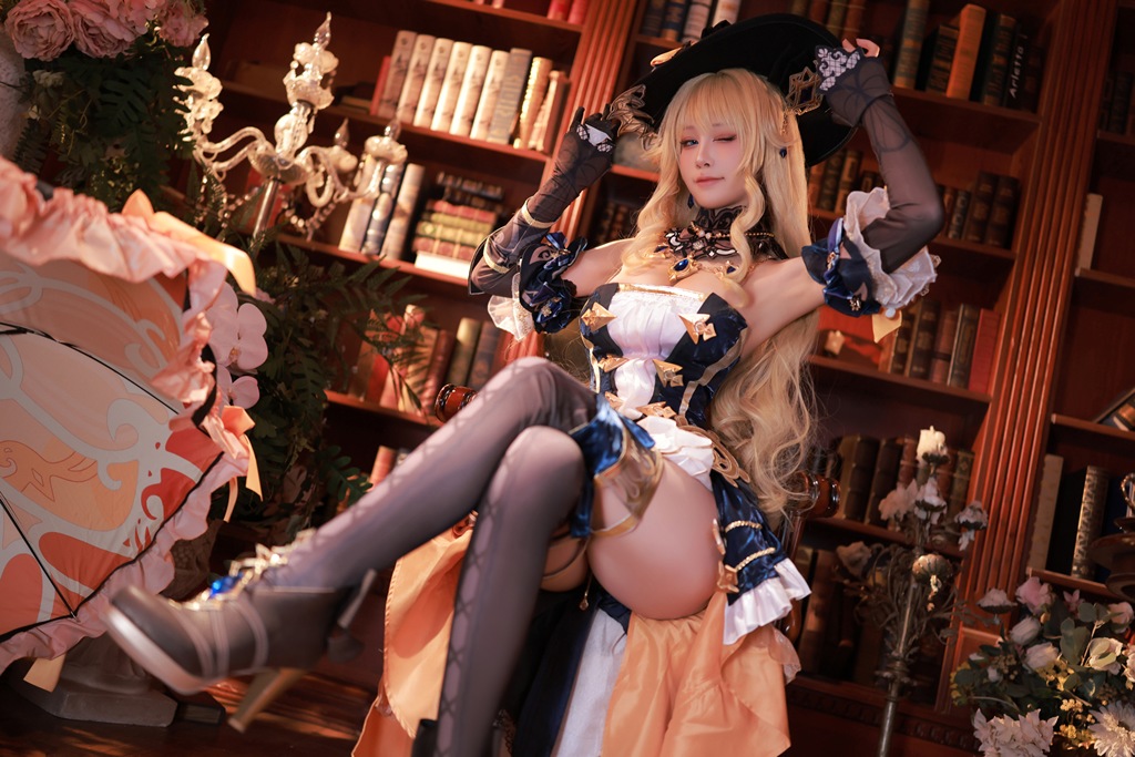 Aqua 水淼 - Navia (Genshin Impact) - Mitaku photo 1-12