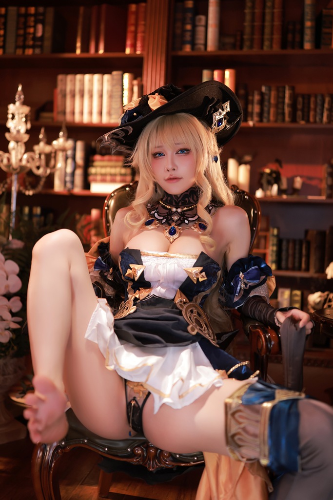 Aqua 水淼 - Navia (Genshin Impact) - Mitaku photo 1-19