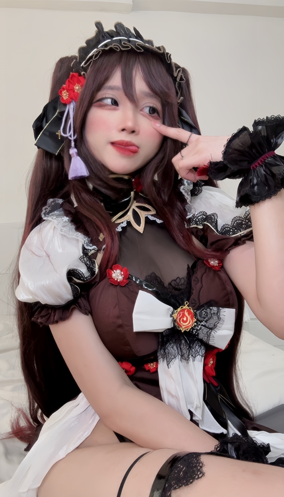 Itsch.y - Hu Tao Maid - Mitaku photo 1-0