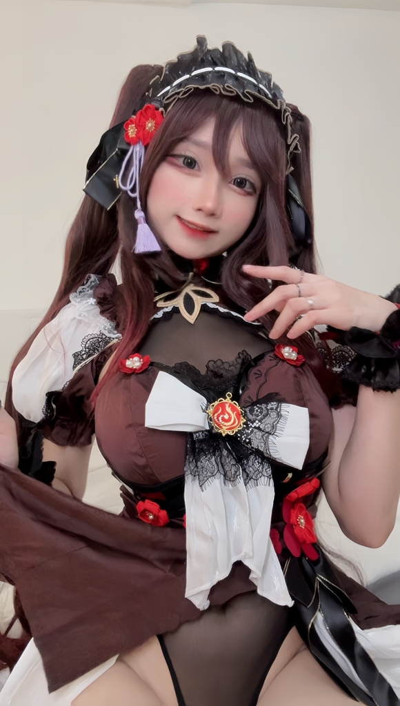 Itsch.y - Hu Tao Maid - Mitaku photo 1-5