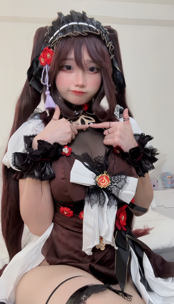 Itsch.y - Hu Tao Maid - Mitaku photo 1-8