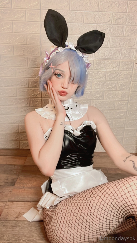Moondays - Rem Bunny Girl - Mitaku photo 1-9