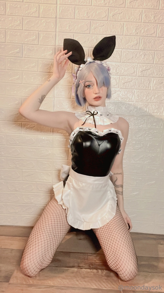 Moondays - Rem Bunny Girl - Mitaku photo 1-5