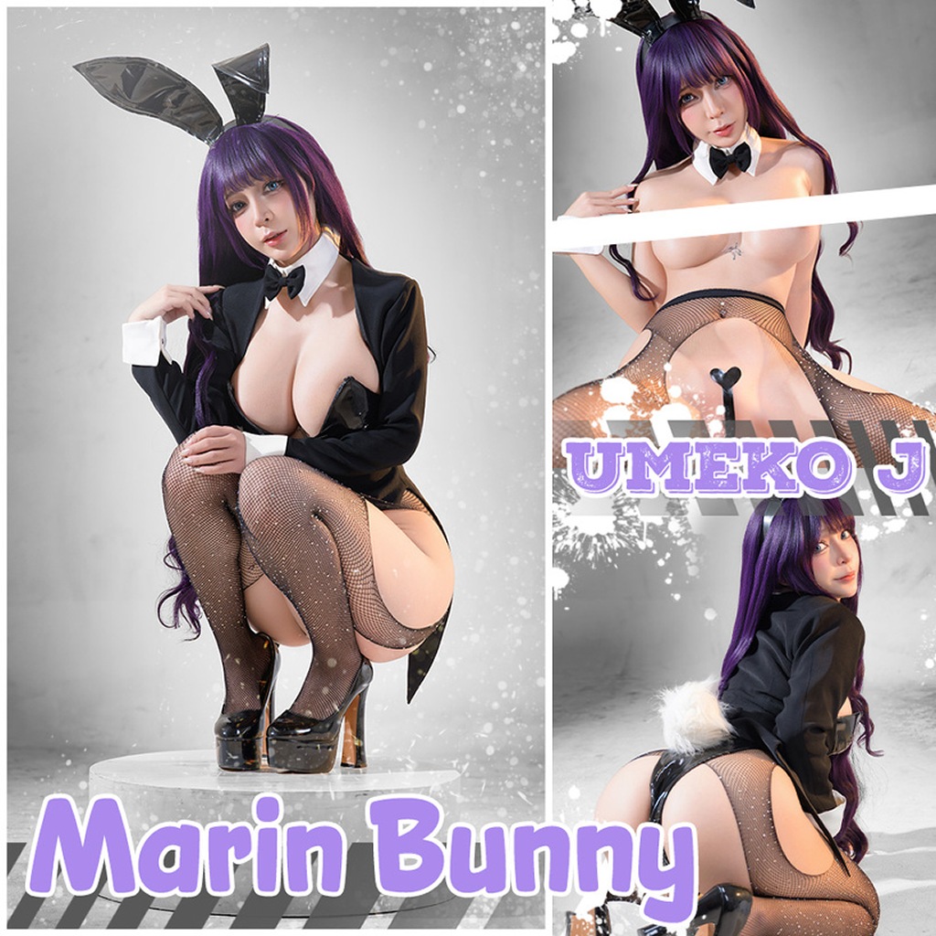 Umeko J - Shizuku Kuroe Bunny Suit - Mitaku photo 1-0
