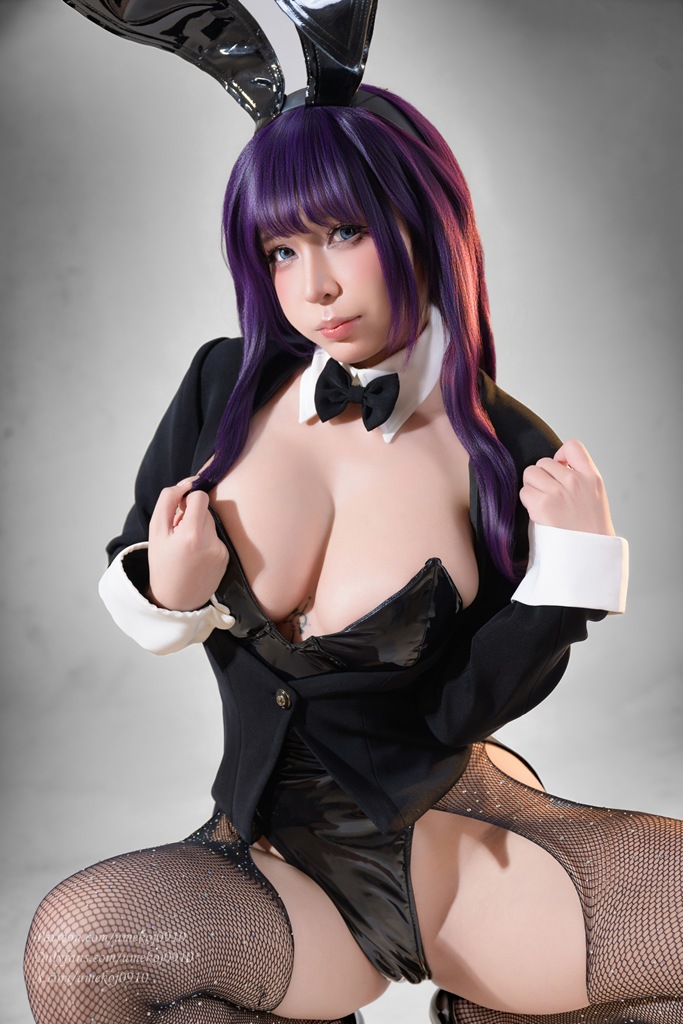 Umeko J - Shizuku Kuroe Bunny Suit - Mitaku photo 1-10