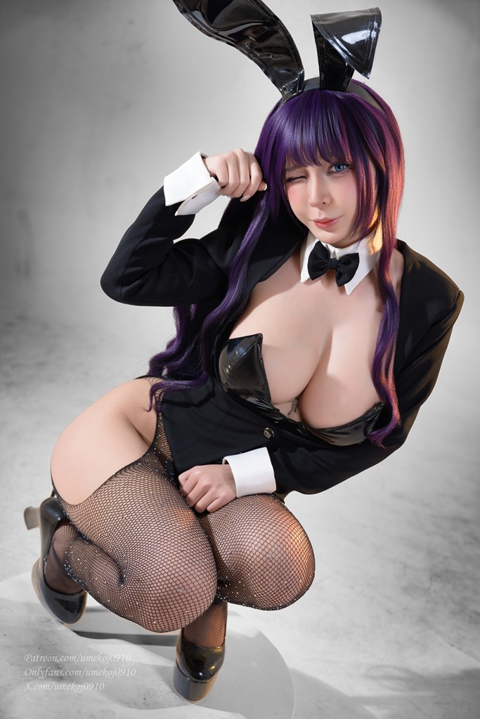 Umeko J - Shizuku Kuroe Bunny Suit - Mitaku photo 1-7
