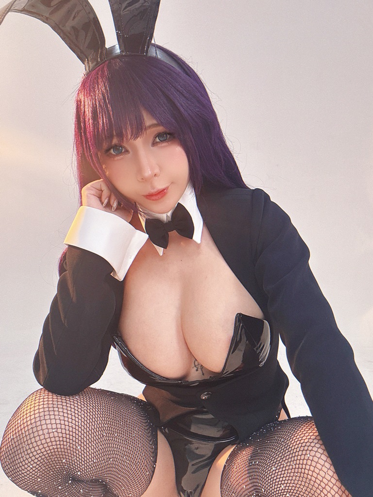Umeko J - Shizuku Kuroe Bunny Suit - Mitaku photo 5-5