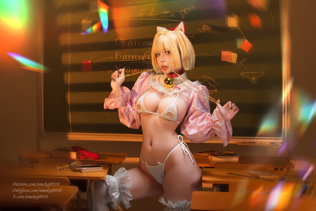 Umeko J - The Purring Classmate - Mitaku photo 1-3