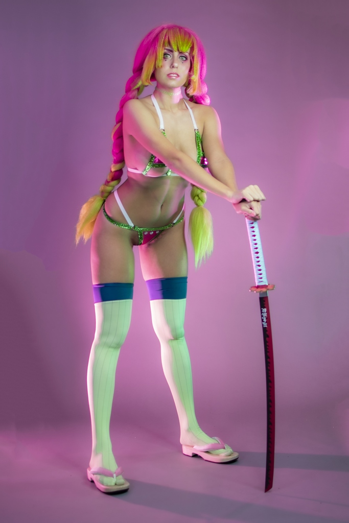 Khainsaw - Mitsuri Kanroji Lingerie - Mitaku photo 1-6