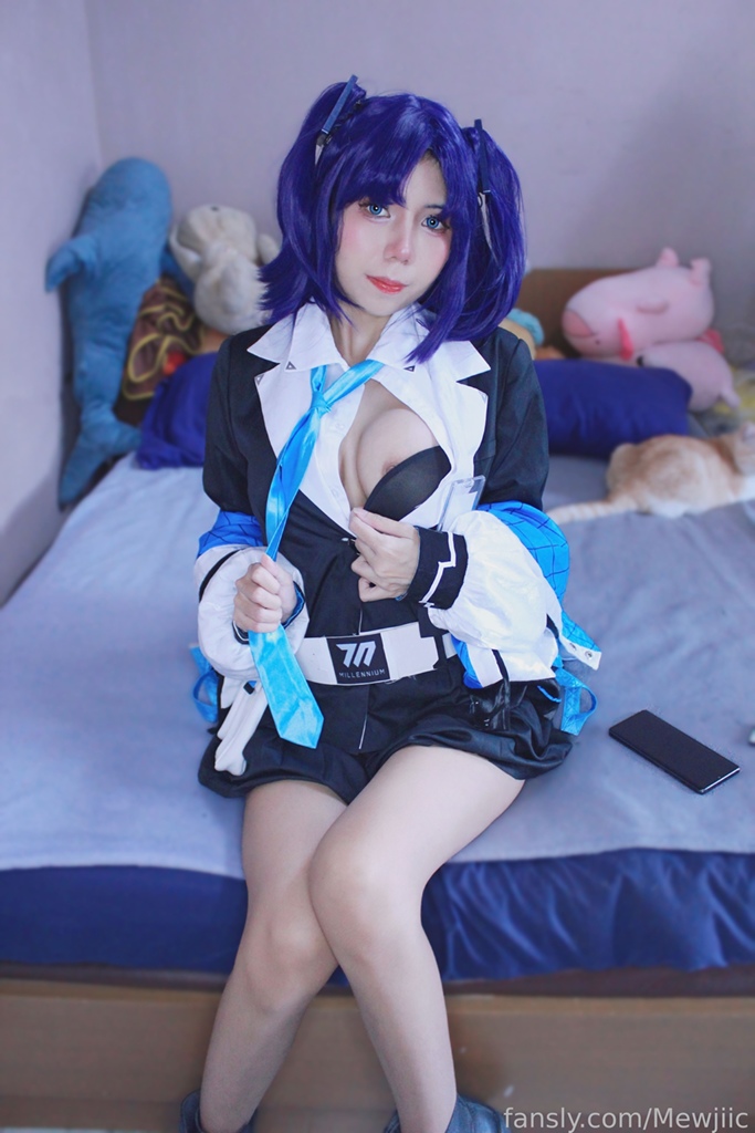 Mewjiic - Hayase Yuuka - Mitaku photo 1-14