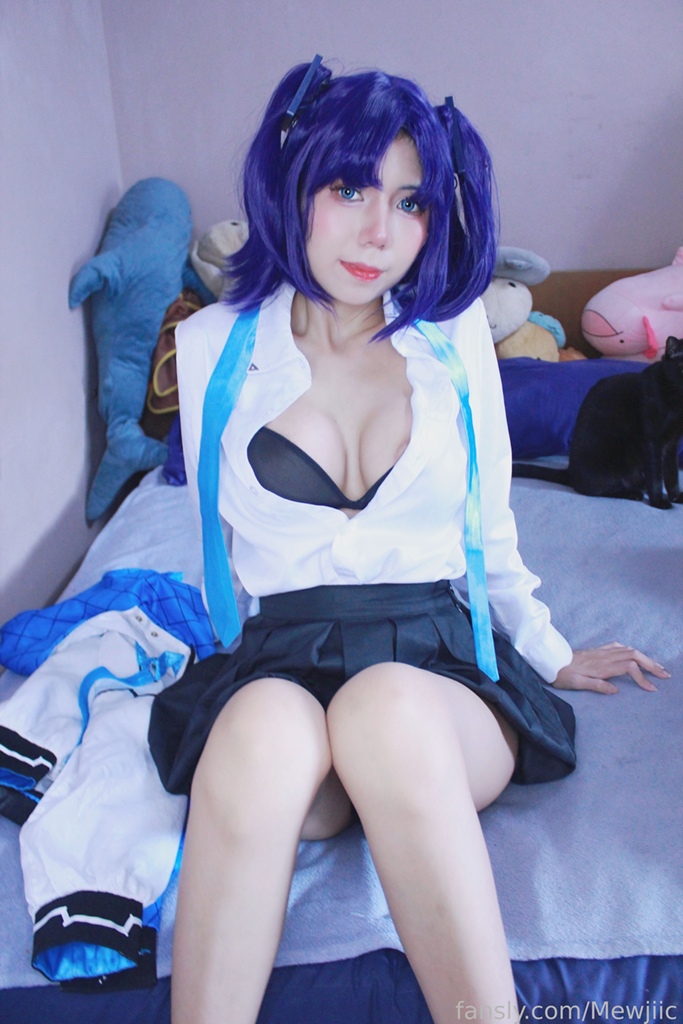 Mewjiic - Hayase Yuuka - Mitaku photo 1-17