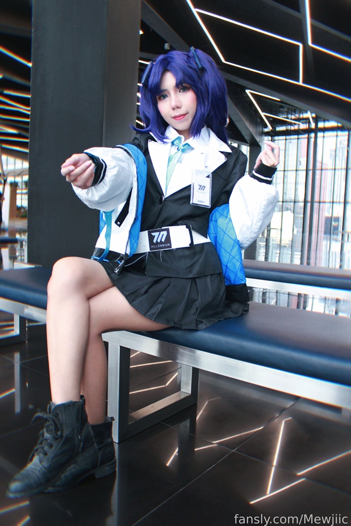 Mewjiic - Hayase Yuuka - Mitaku photo 1-8