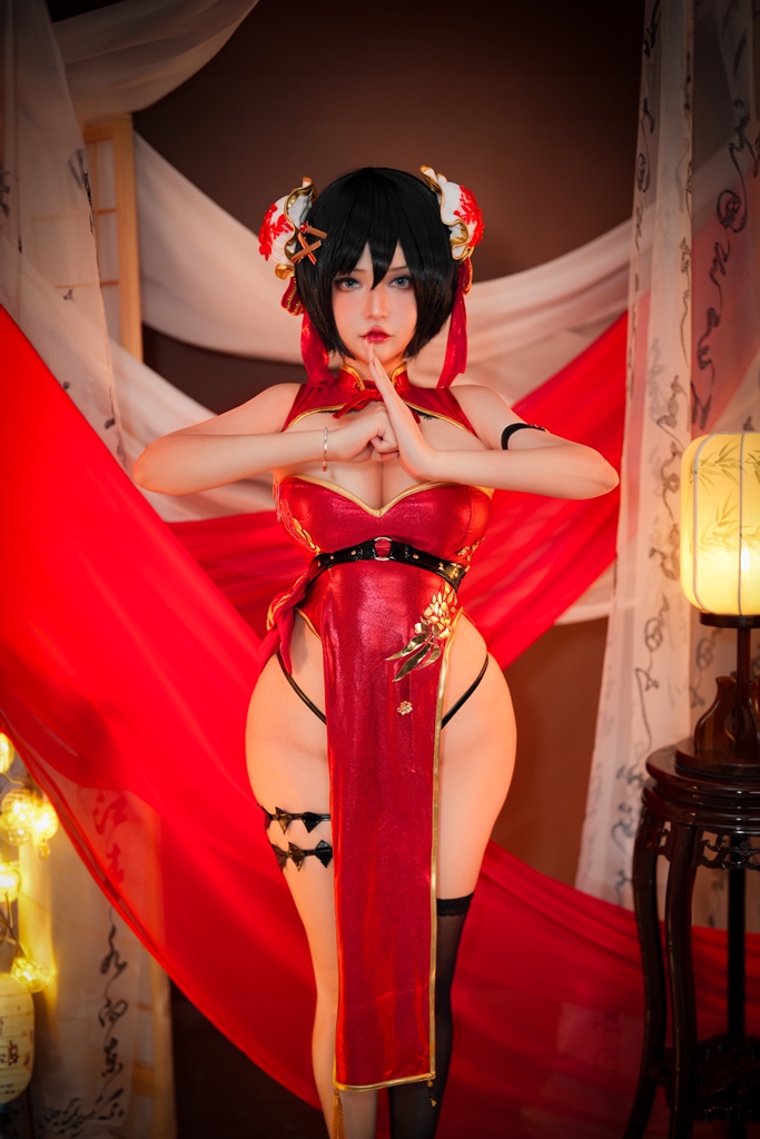 Potato Godzilla - Cheongsam - Mitaku photo 1-16
