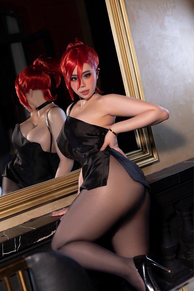 Noi Oogami - Frankie Foster Black Dress - Mitaku photo 1-12