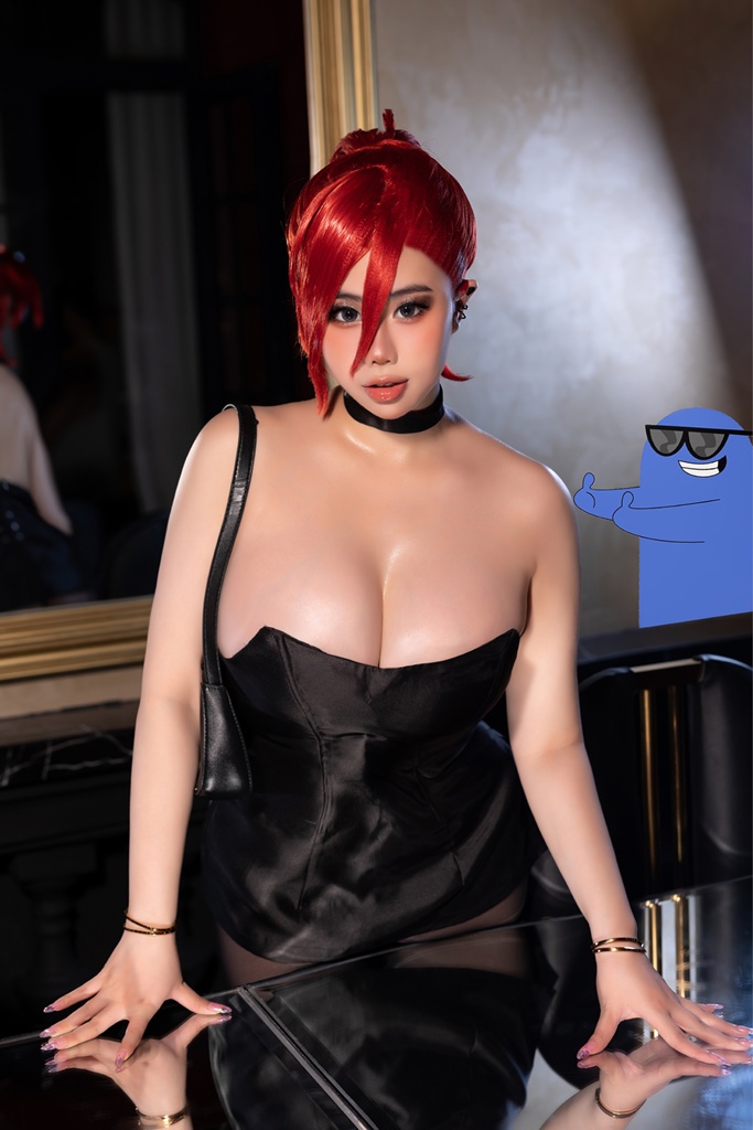 Noi Oogami - Frankie Foster Black Dress - Mitaku photo 1-1